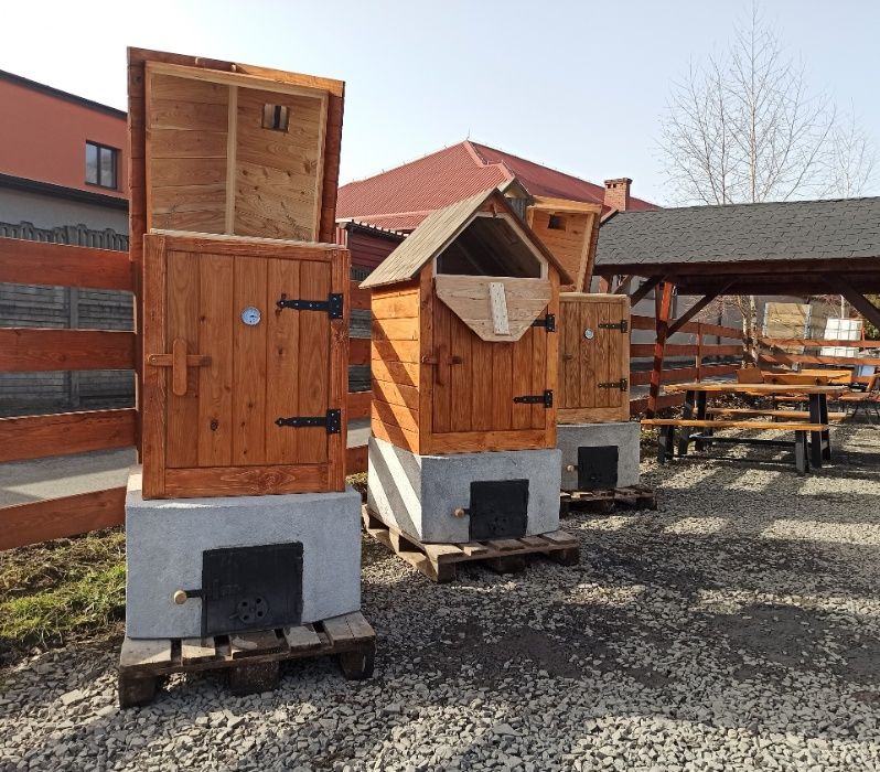 Wędzarnia ogrodowa  80\80 2w1