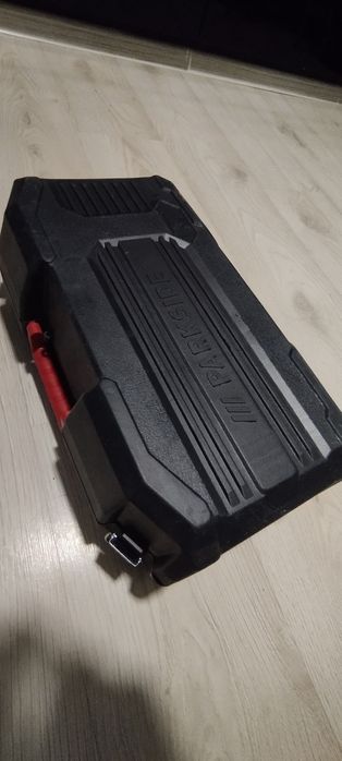 Parkside skrzynka narzędziowa szlifierka itp