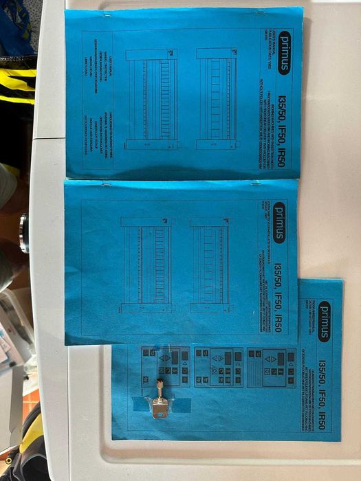 Calandra industrial PRIMUS 180 cm a gás em perfeito estado