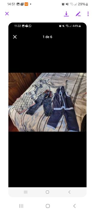 Roupa menino dos 6 meses aos 24 meses