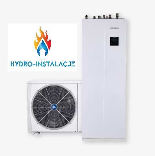 Pompa Ciepła KAISAI 12 kW SPLIT + 240L, lodówka - ostatnie sztuki