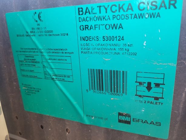 Dachówka betonowa Braas bałtycka