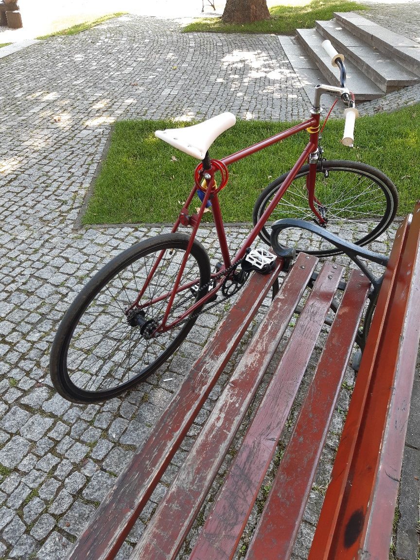 Romet orkan, ostre koło, single speed, fixed gear