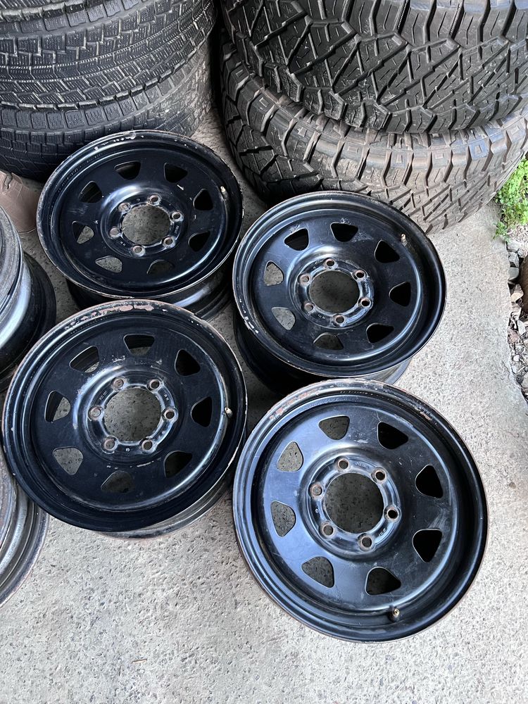 Диски металеві 6.139.7 r16 toyota  hilux prado90 l200