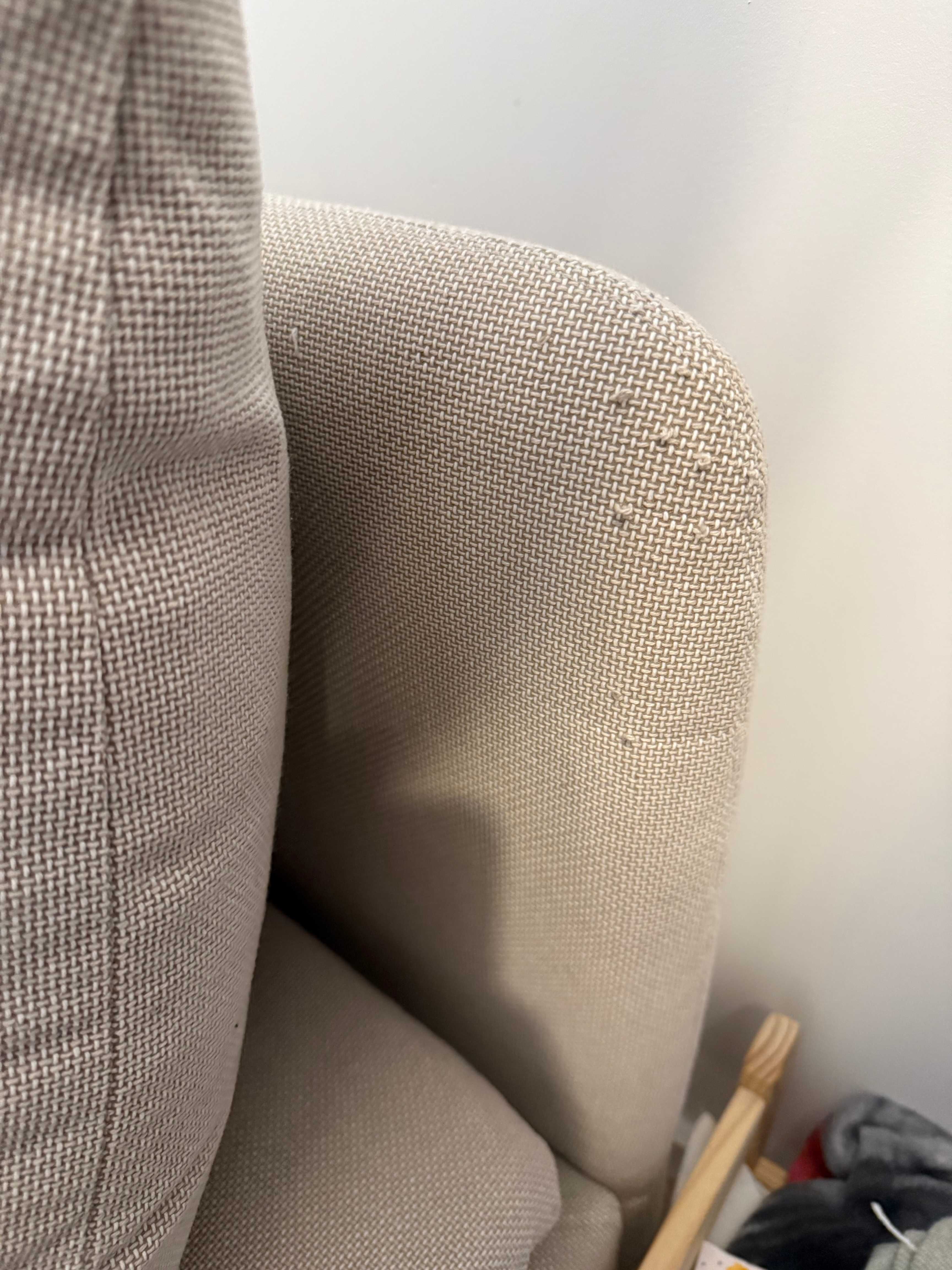 IKEA SÖDERHAMN fotel beżowy - segment z zestawu