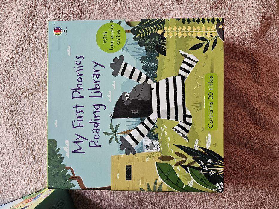 Usborne my first phonics reading library zestaw
