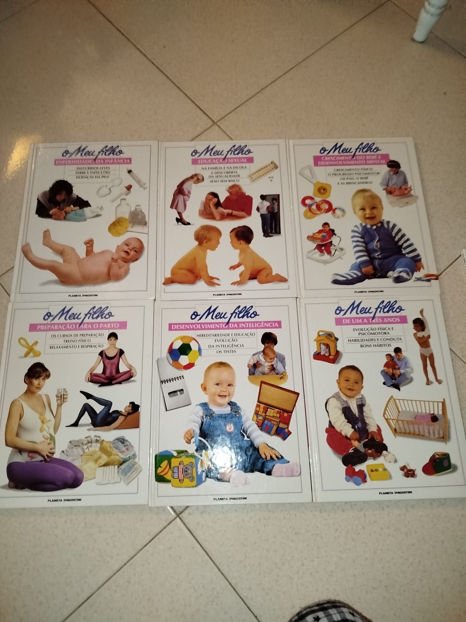 Coleção livros maternidade "O meu filho"