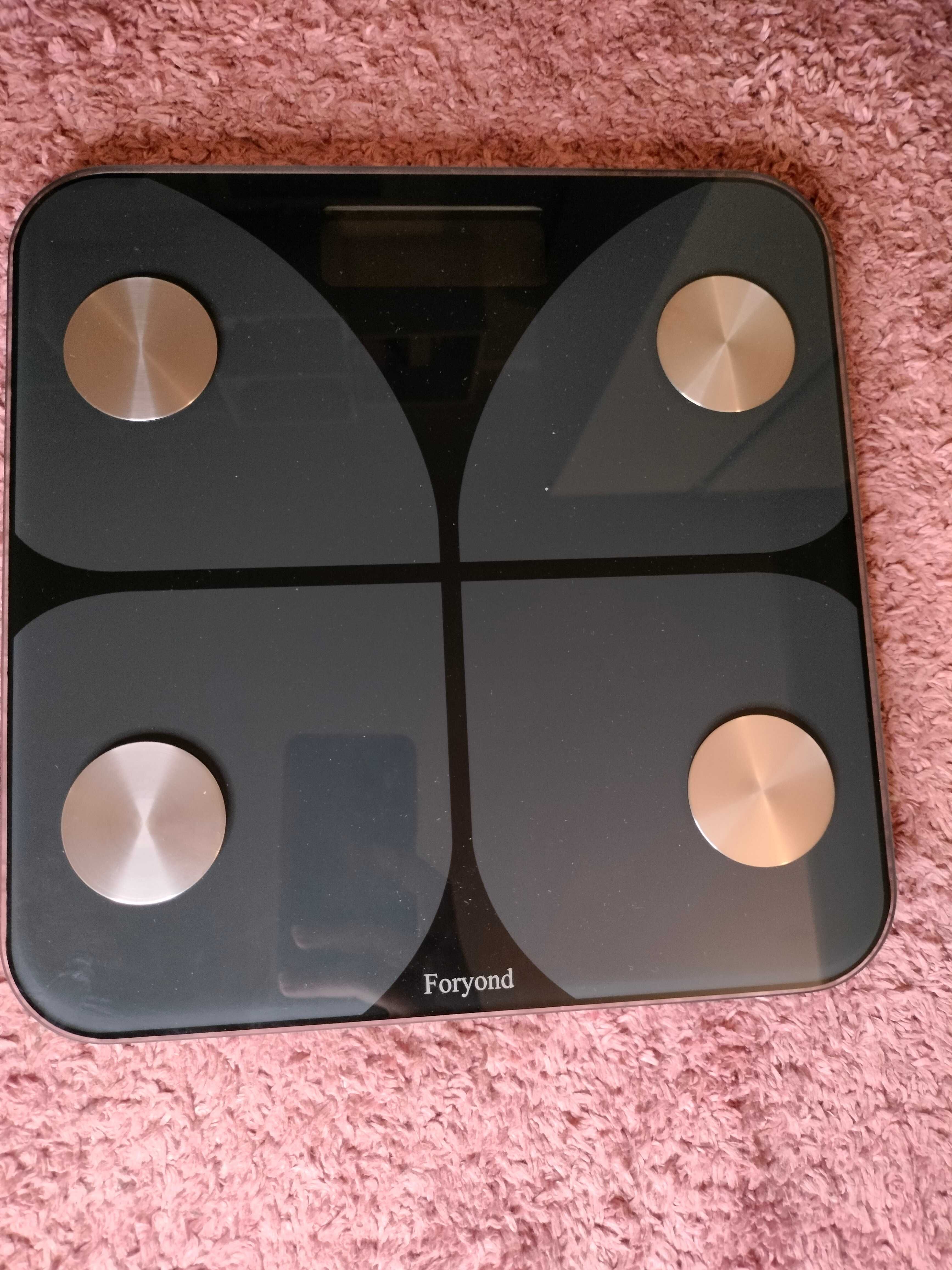 Foryond waga łazienkowa smart cyfrowa analityczna bluetooth do  180 kg