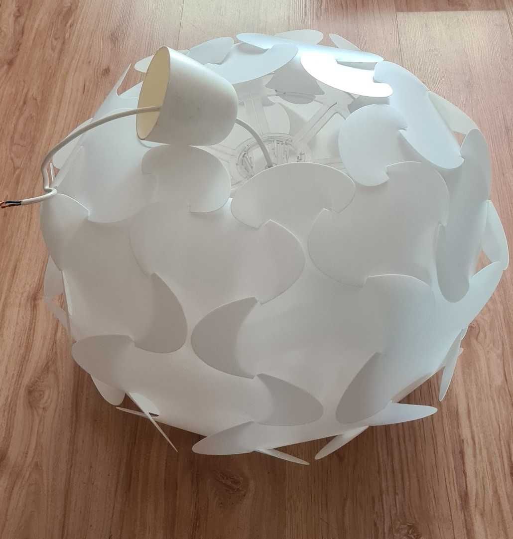 IKEA FILLSTA lampa sufitowa wisząca biała