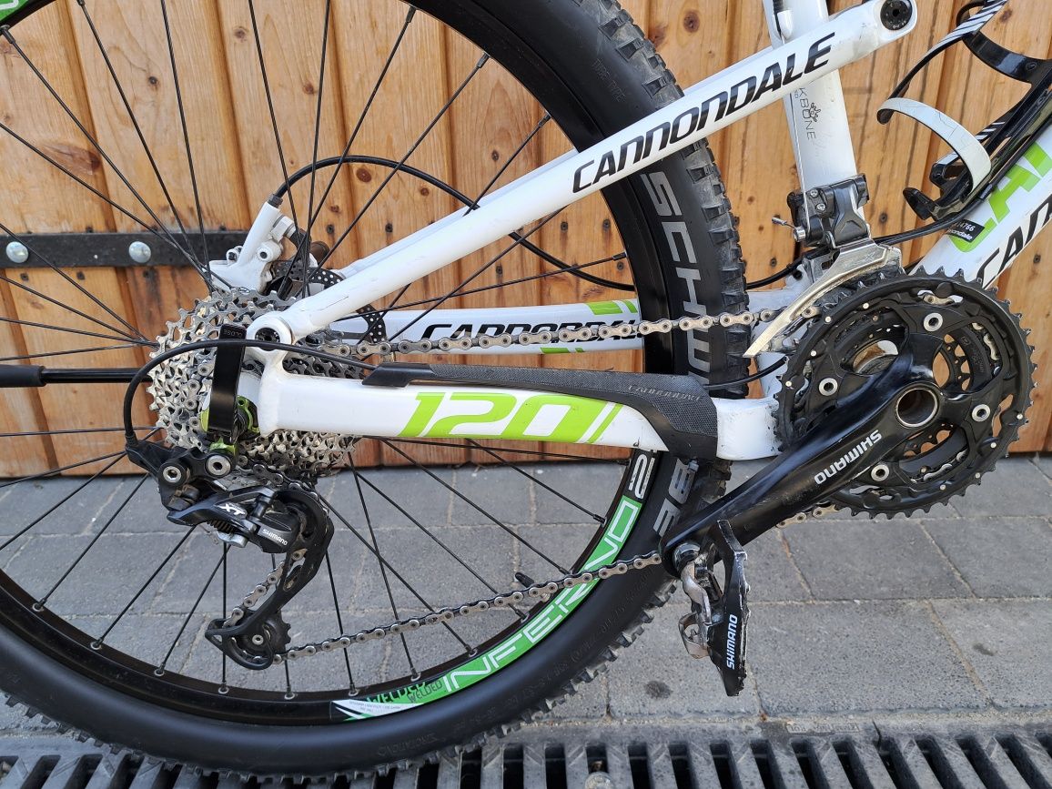 Rower górski MTB FULL CANNONDALE RZ ONE 120 RockShox XT 10