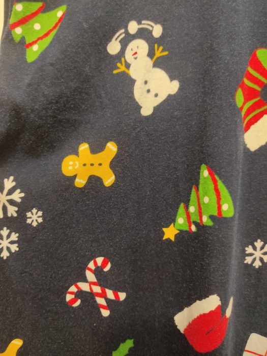 Новорічна футболка штани мопс піжама унісекс