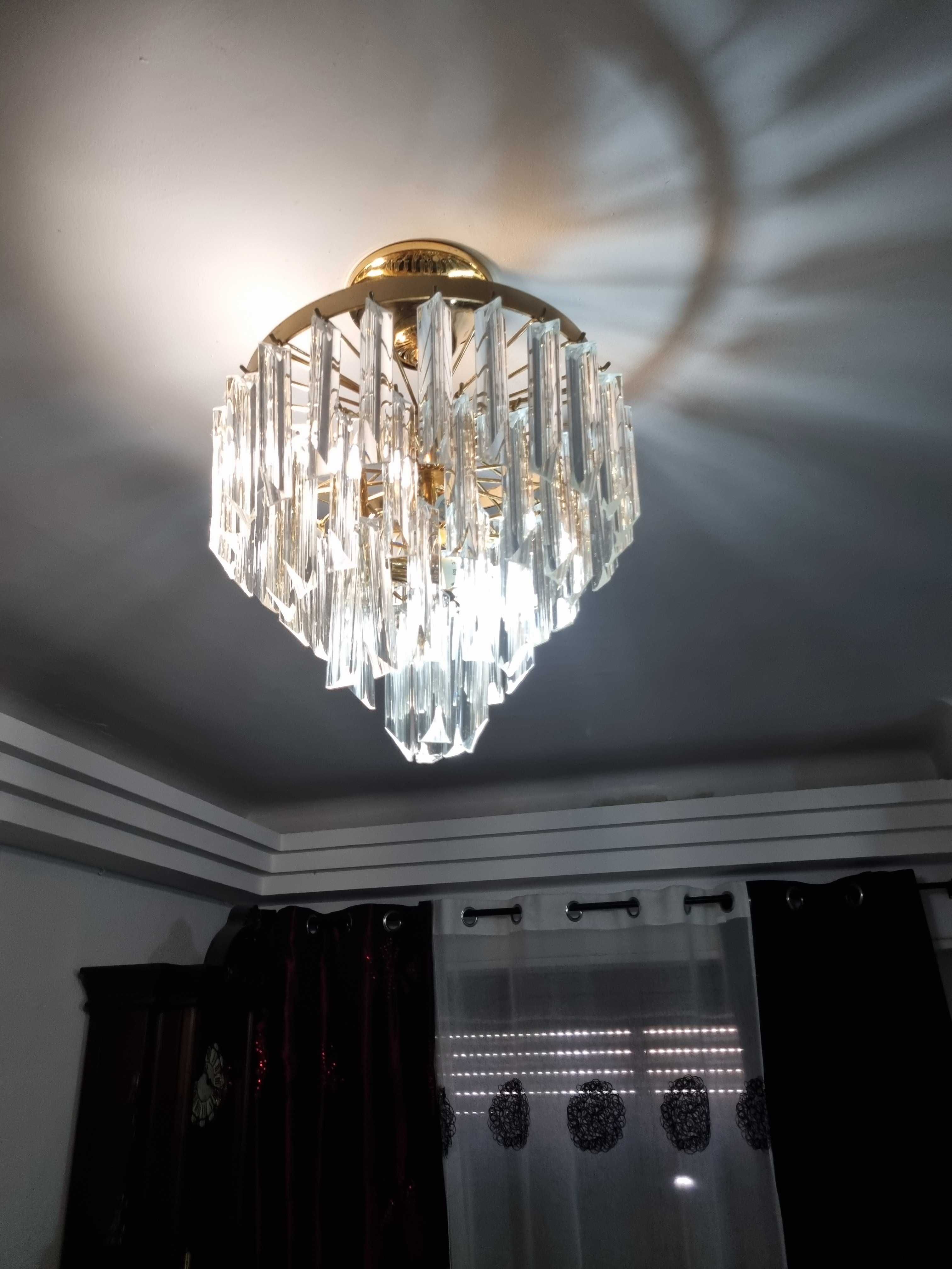 Candeeiros de cristal
