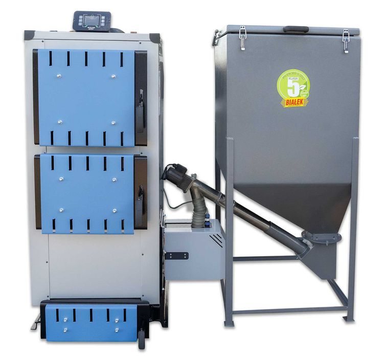 Kocioł na PELLET Palnik Samoczyszczący 25KW 220M2 5KLASA