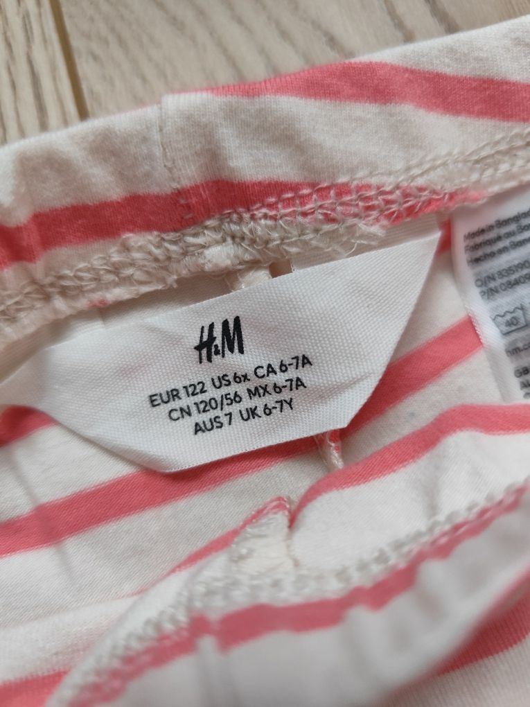 Legginsy rybaczki h&m rozmiar 122
