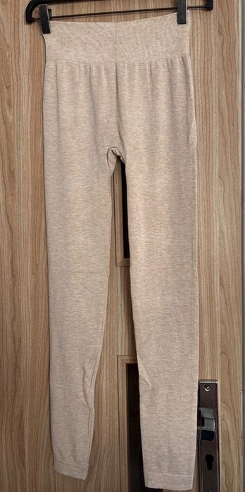 Legginsy kaszmirowe