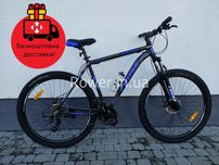 Найнер алюмінієвий велосипед Cross 29" Hunter Рама-22" black-blue