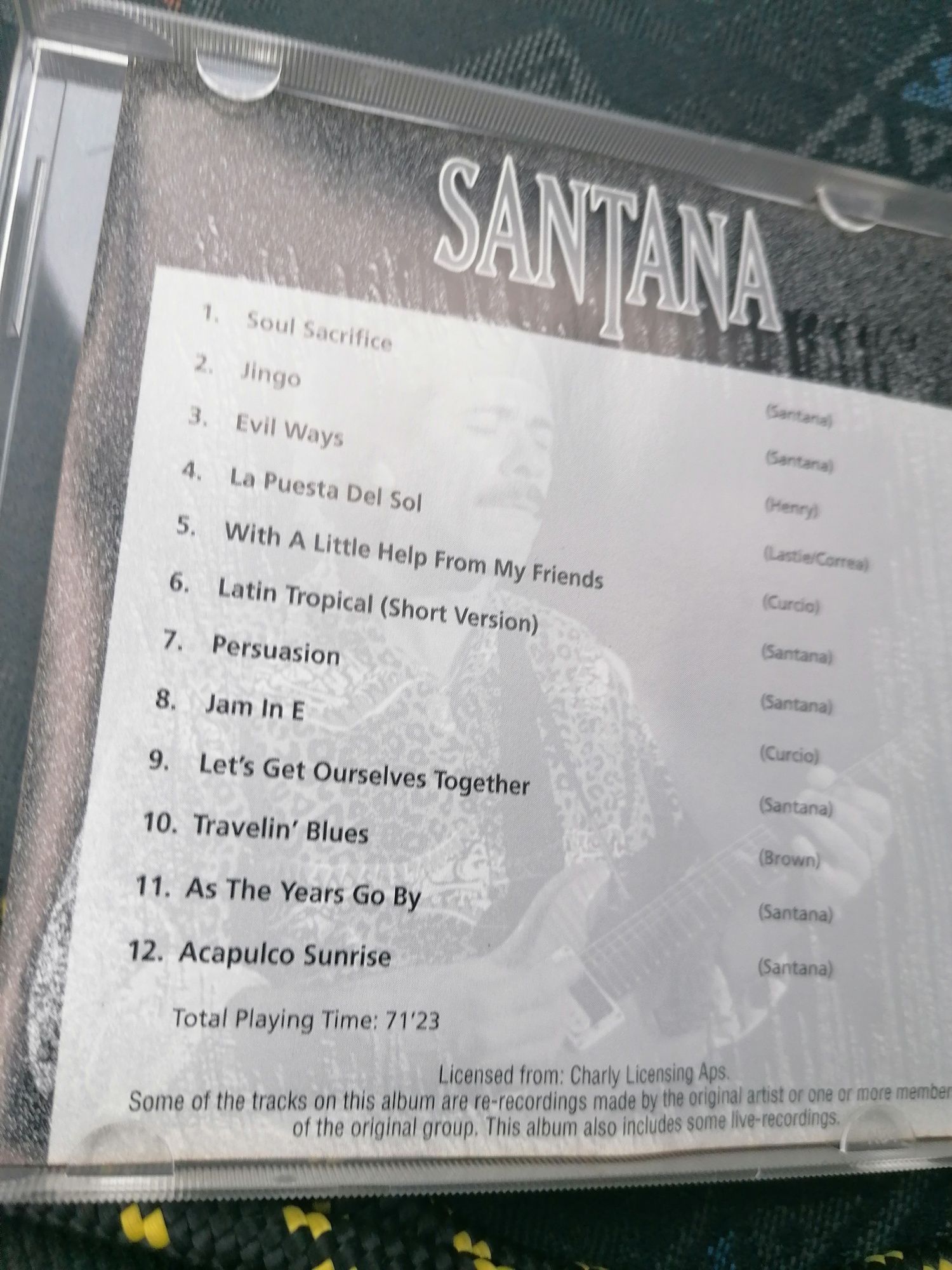 CD música Carlos Santana