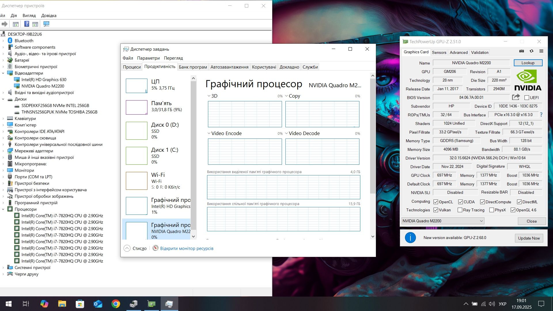 Ігровий великий ноут 32/512/GDDR5/SSD/FullHD IPS/Type-C/NVIDIA/I7 для