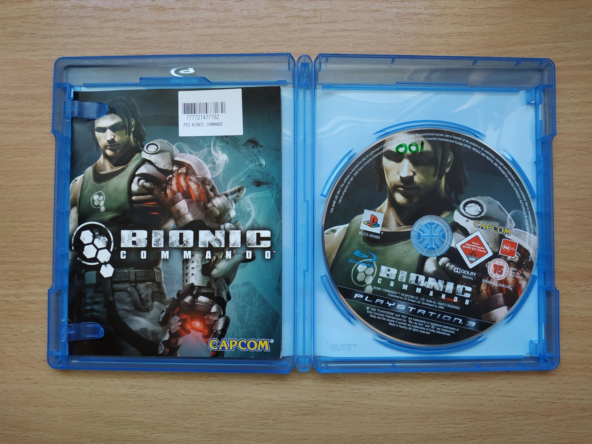 Bionic commando ps3,#,stan bardzo dobry, wysyłka przez olx