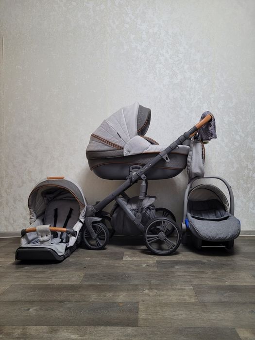 Коляска б/у Adamex encore x4, 3 в 1