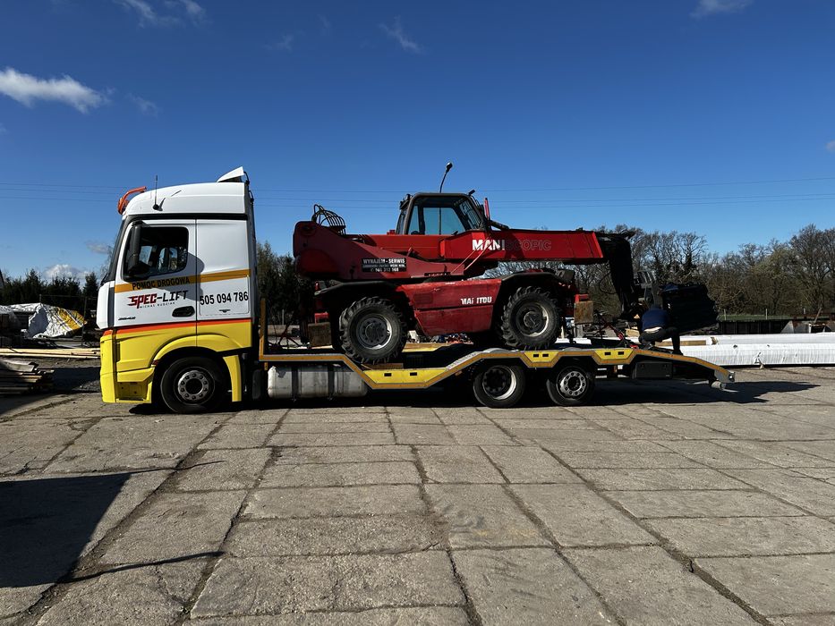 Transport maszyn rolniczych budowlanych do 6 i 15 ton ATRAKCYJNA CENA