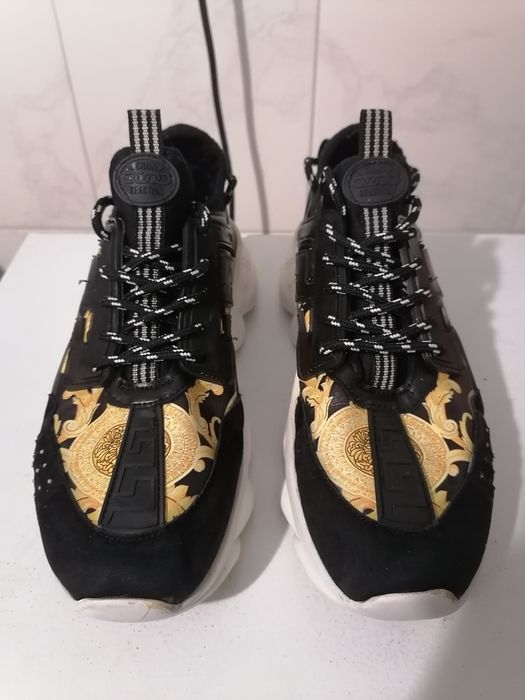 Осінні кросівки Versace Chain Reaktion. 42 розм.