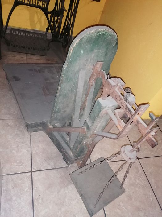 Waga drewniana stara