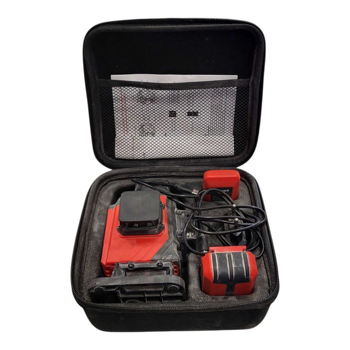 Laser akumulatorowy wieloliniowy zielony 4x360° PRO AQ4DG