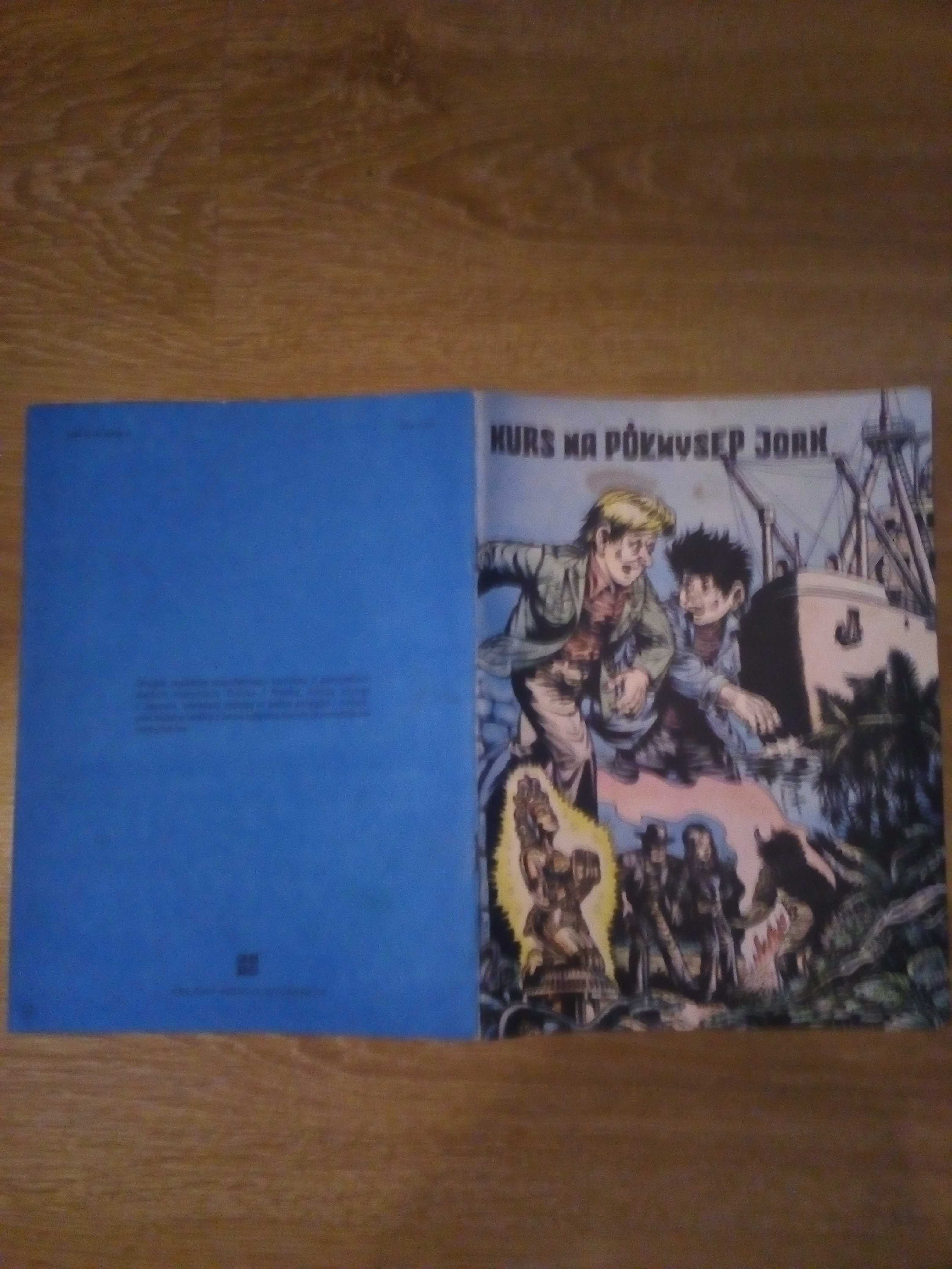 Kurs na półwysep Jork komiks