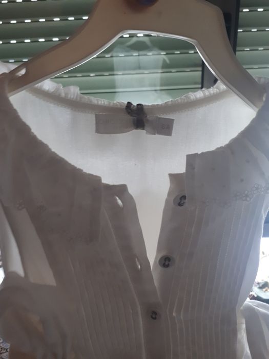 Vestido Laranjinha 6 anos com etiqueta