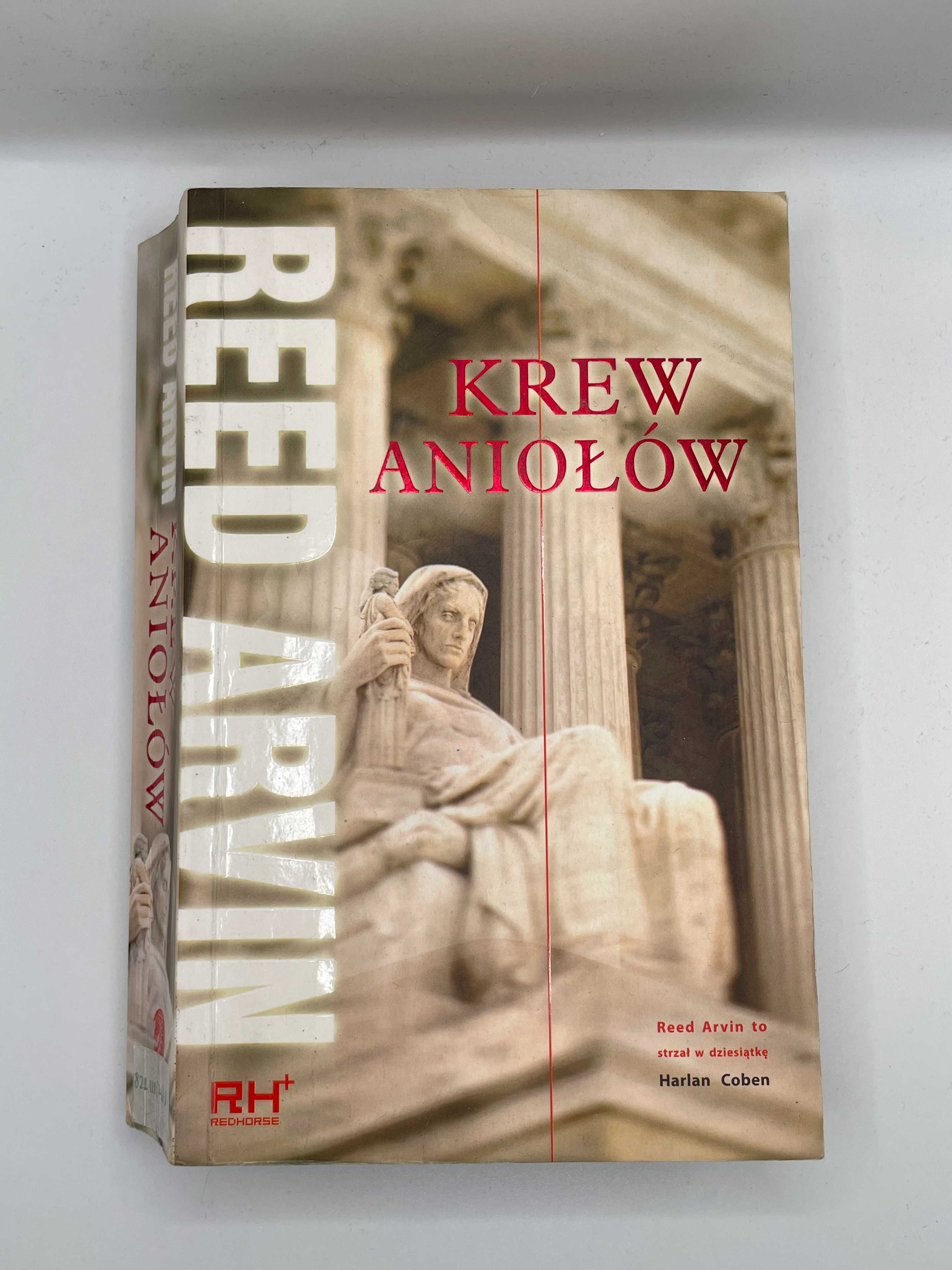 Krew aniołów – Reed Arvin, miękka oprawa, stan słaby