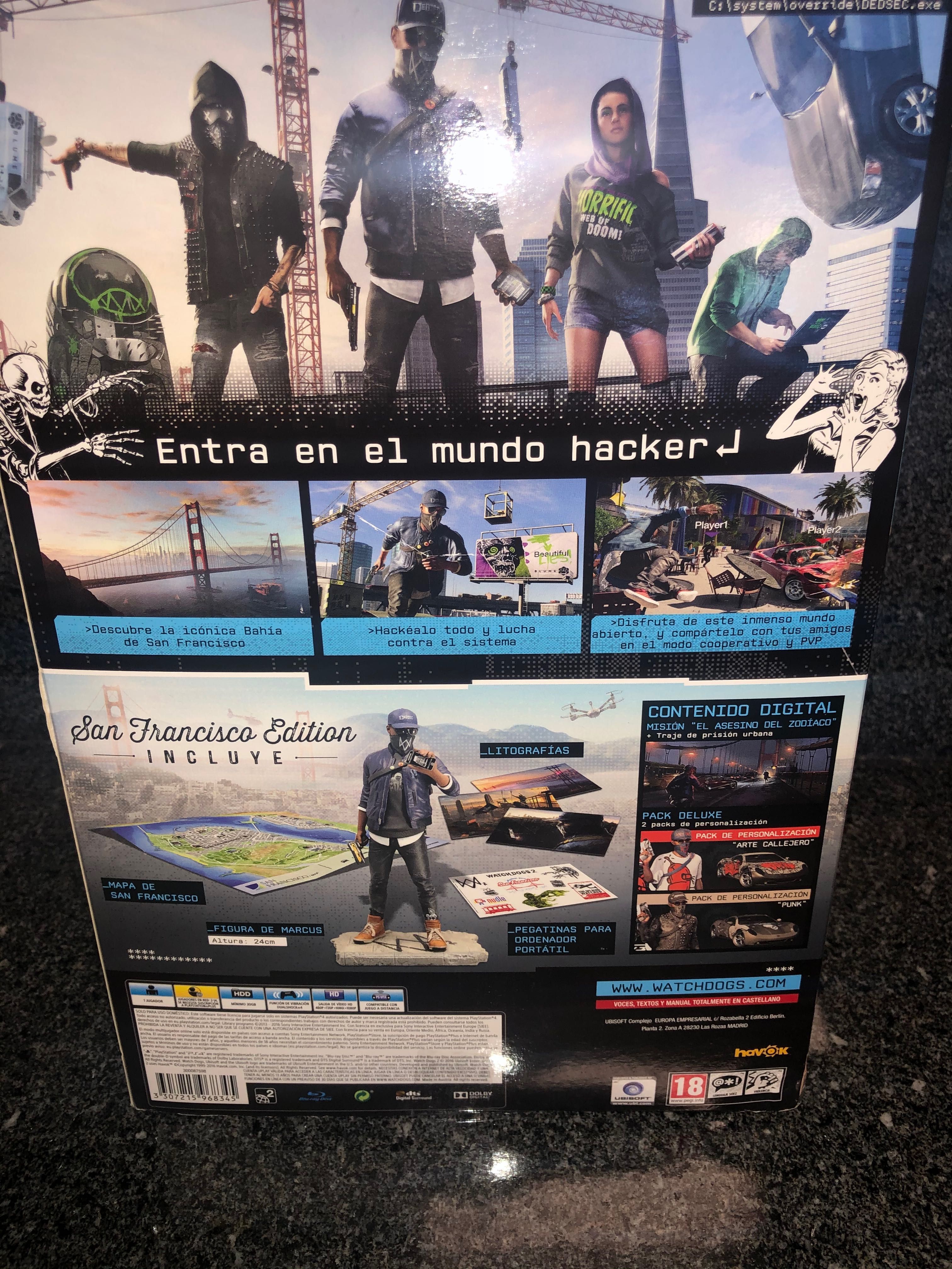 Watch Dogs 2 Edição De Colecionador