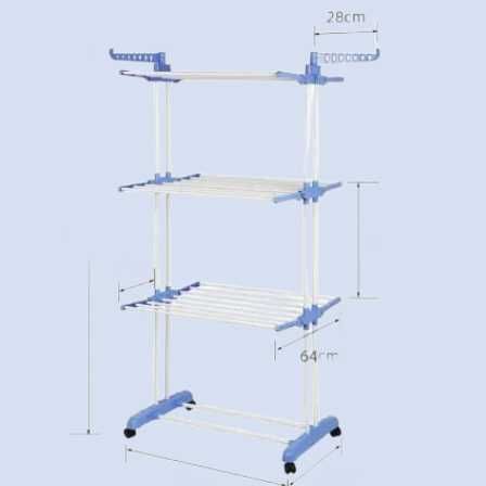 Сушарка для білизни, речей,одягу міцна вертикальна сушка, вішак ярусна