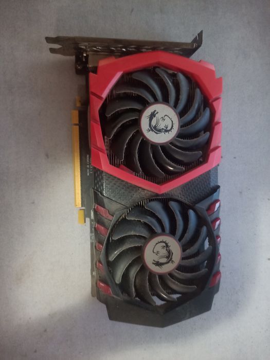 Відеокарта PCI-E 4Gb GeForce GTX1050 ti (DDR5) MSI GAMING X 4G