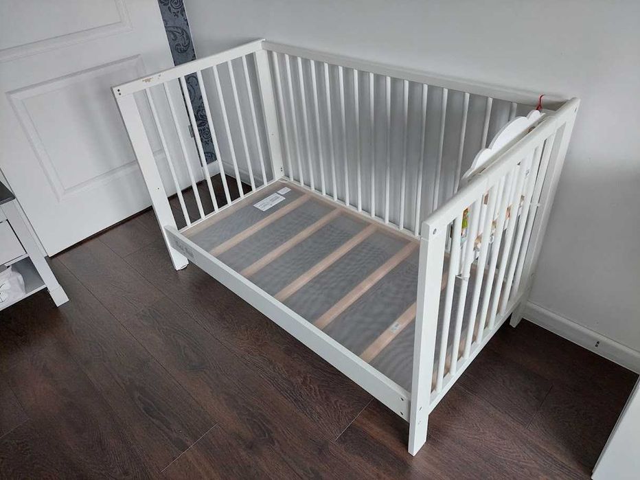 IKEA GULLIVER Łóżko dziecięce, biały, 60x120 cm