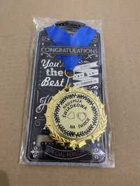 Medal Najlepsza świadkowa na świecie certyfikat złoty