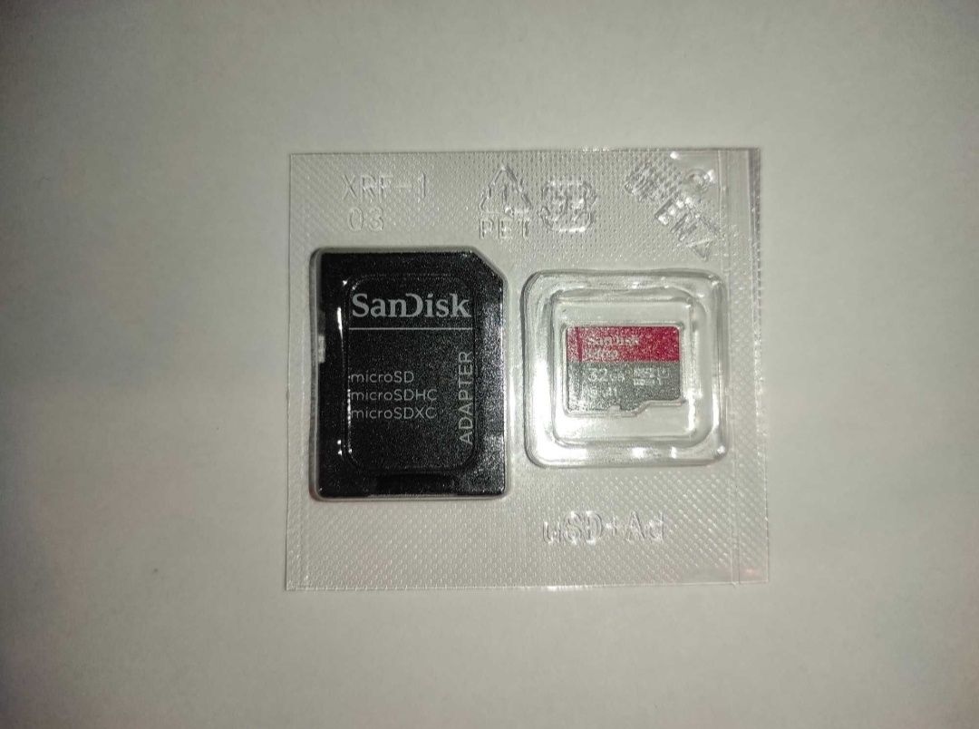 Karta pamięci SanDisk Ultra microSD 32GB 98MB/s z Raspberry Pi OS