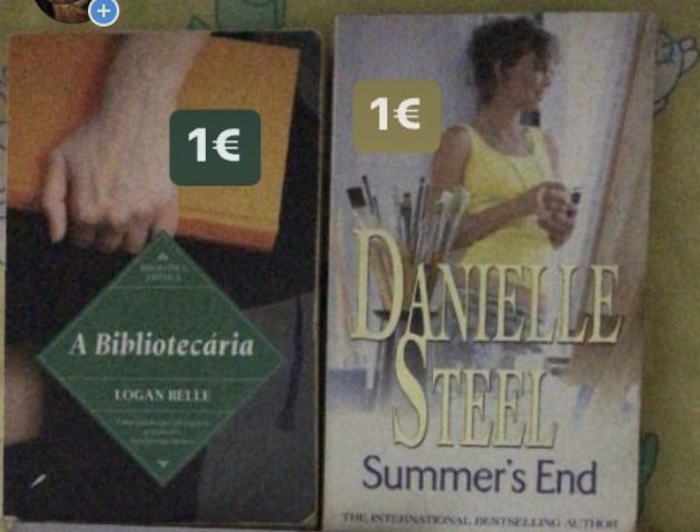 Diversos livros a partir de 1€