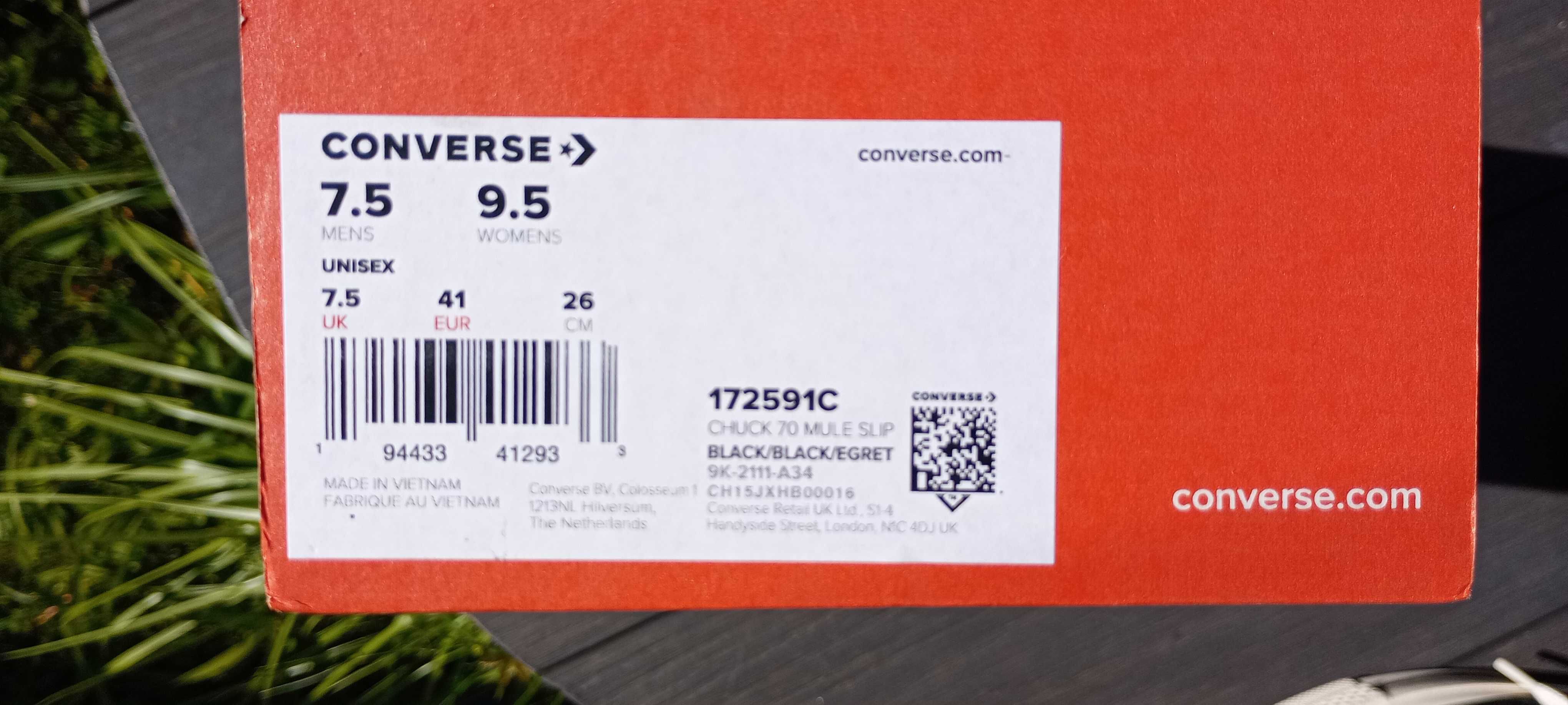 Trampki Converse Chuck 70 Mule Slip NOWE  nr 41