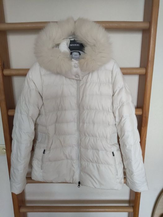 Натуральный пуховик Adidas