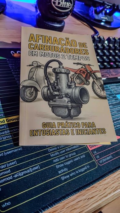 Livro - Guia de Afinação de Carburadores em Motos 2 Tempos