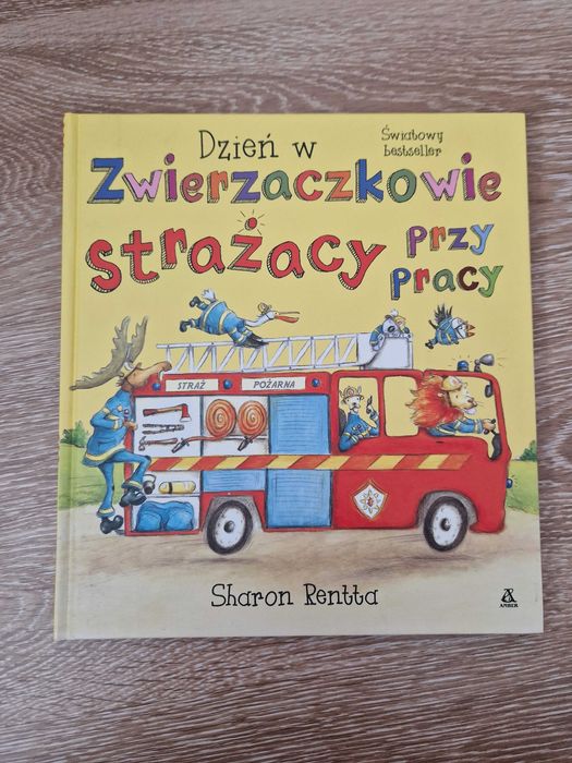Dzień w Zwierzaczkowie strażacy przy pracy