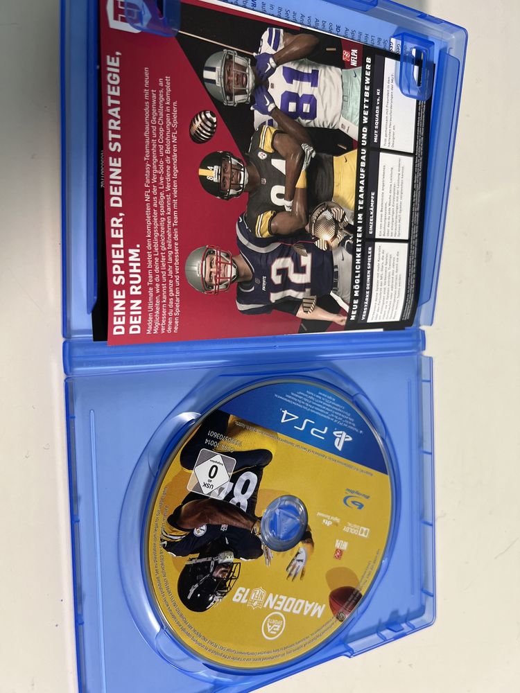 #909 madden 19 nfl 19 rugby ps4 plasystation 4 gra
