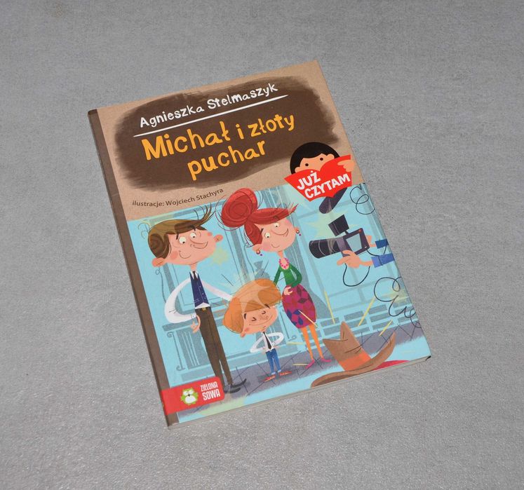 Już czytam – Michał i złoty puchar, Agnieszka Stelmaszszyk
