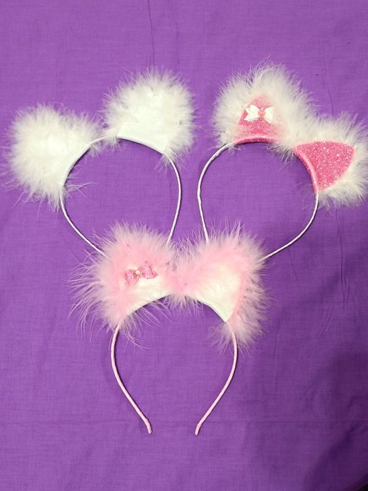 Вушка киці, маска киці, костюм киці, маска кошки, маска кошечки