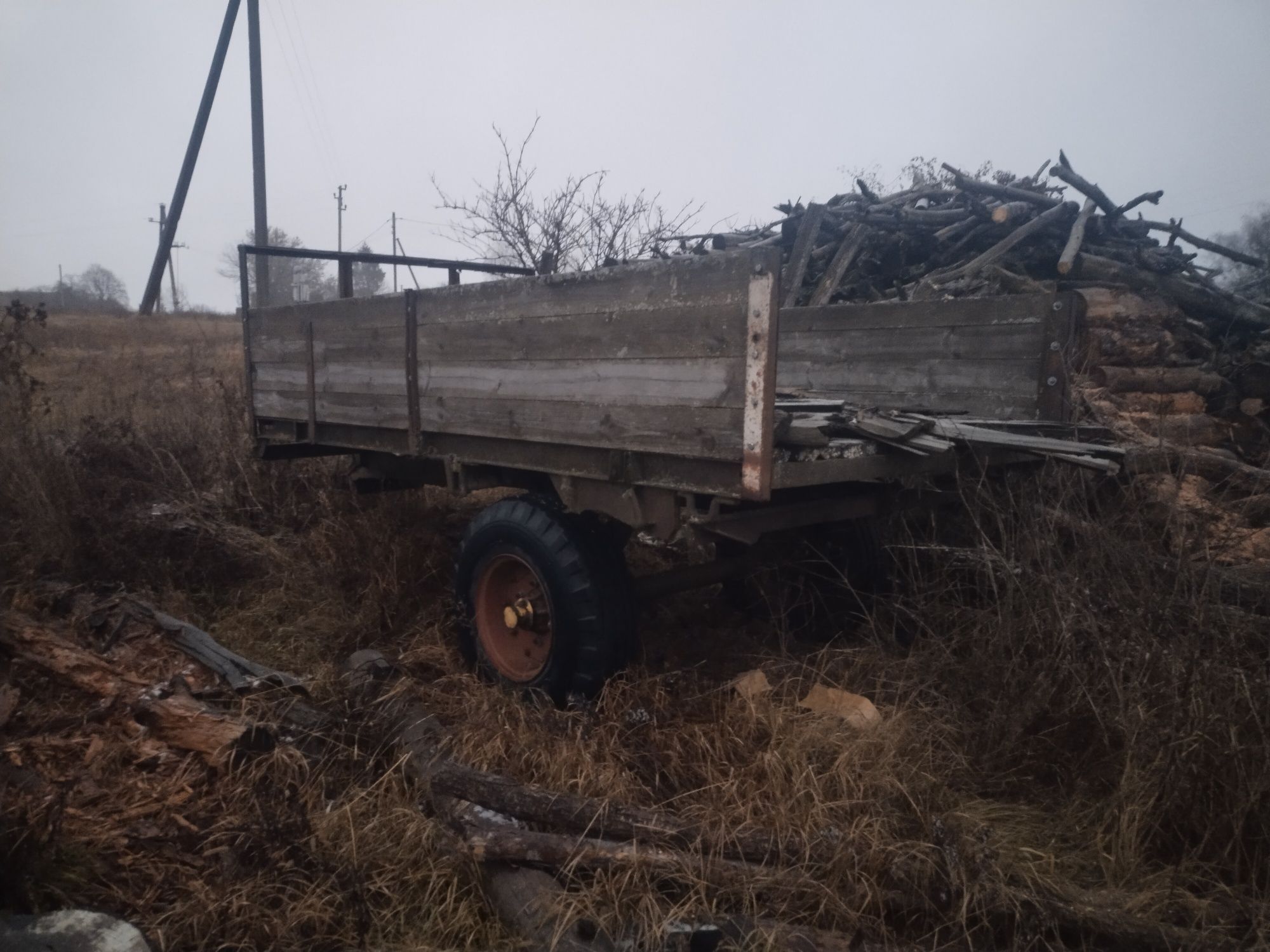 Прицеп одноосний