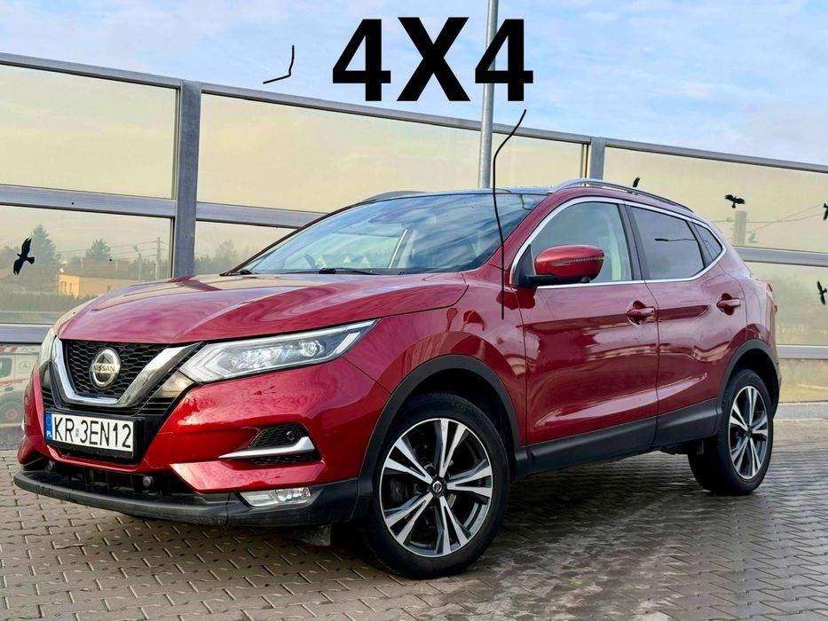 Nissan Qashqai 4X4*Panorama*Kamery360*NiskiPrzebieg*2018*SalonPL*FV23%
