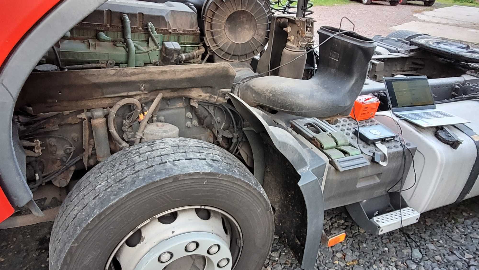 Daf Tryb pełzania ADBLUE Creep NOX ograniczenie zuzycia SCR
