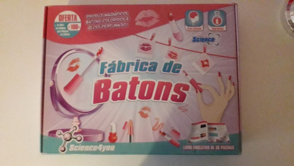 Kit Fábrica de Batons - Science4you - novo