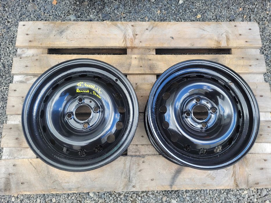 Felgi Stalowe Stalówki Renault Dacia - 15 cali 4x100